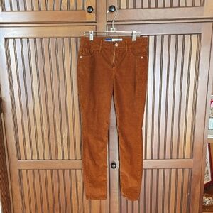 Women's Rust Corduroy Pants